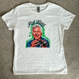 Rick Steves Airbrush T-shirt